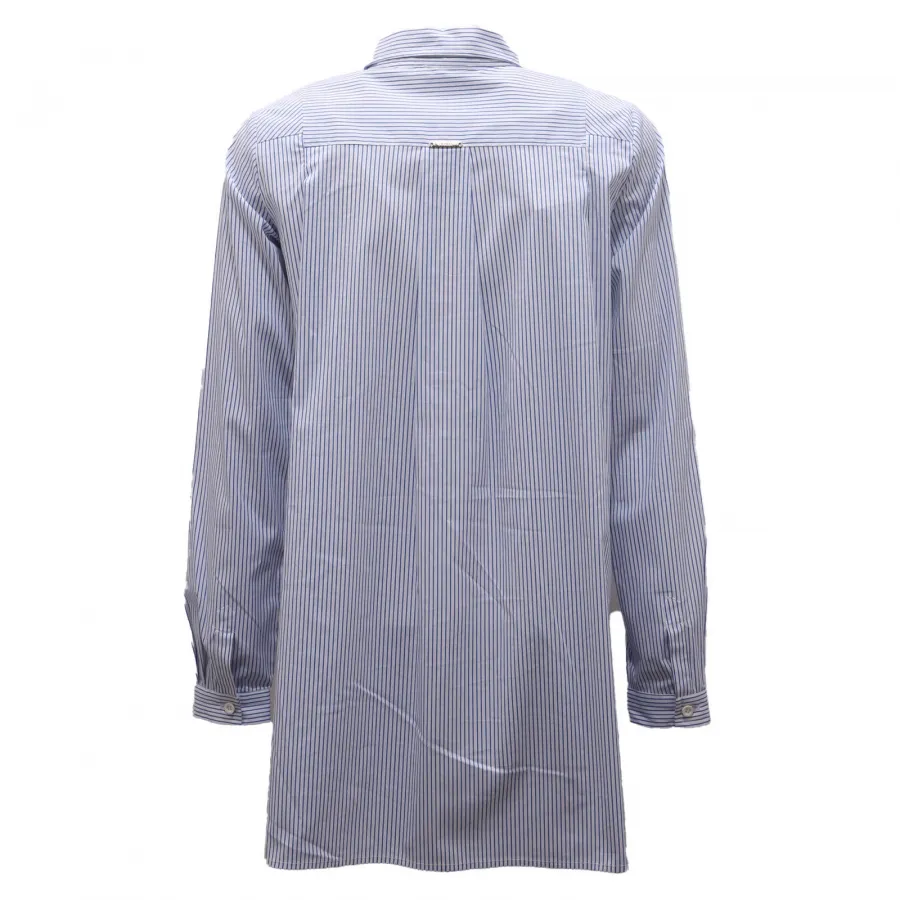 0496AN camicia bimba TWIN-SET girl kids cotton-oversize shirt