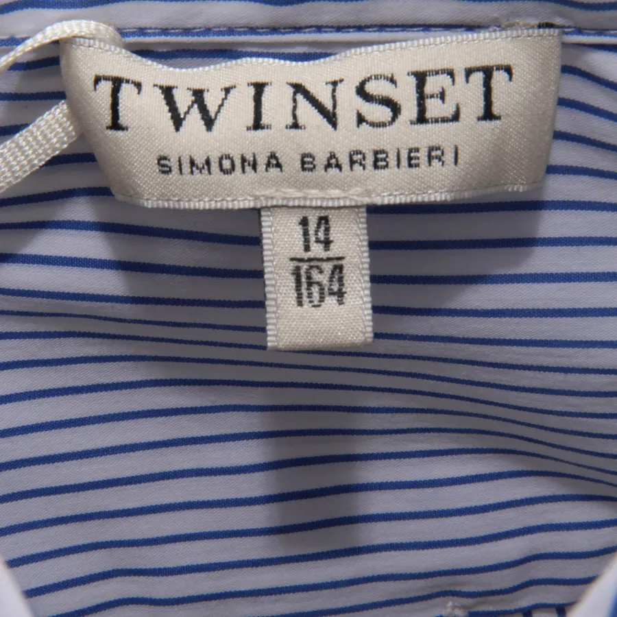 0496AN camicia bimba TWIN-SET girl kids cotton-oversize shirt