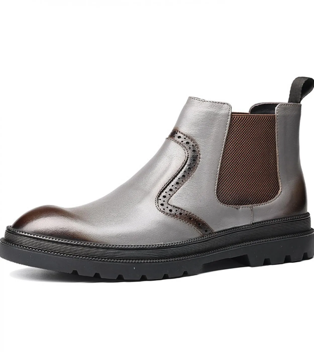 2022 Stivali invernali da uomo in pelliccia calda Moda in vera pelle di lusso Nuovo stile Autunno fatto a mano da uomo Stivalett
