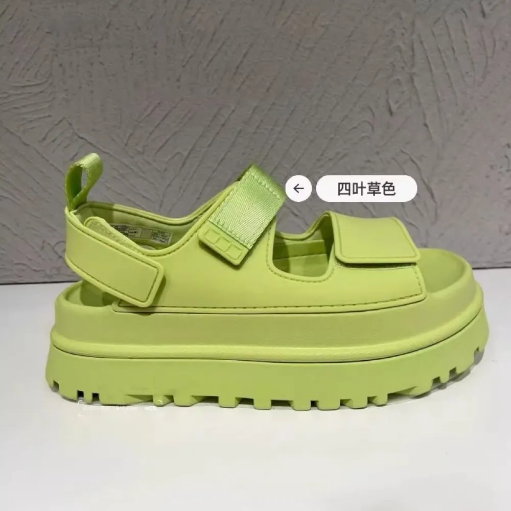 2024 Primavera e l'estate Nuovo stile Velcro Piattaforma con suola spessa Altezza maggiore, ultraleggero, confortevole e versati