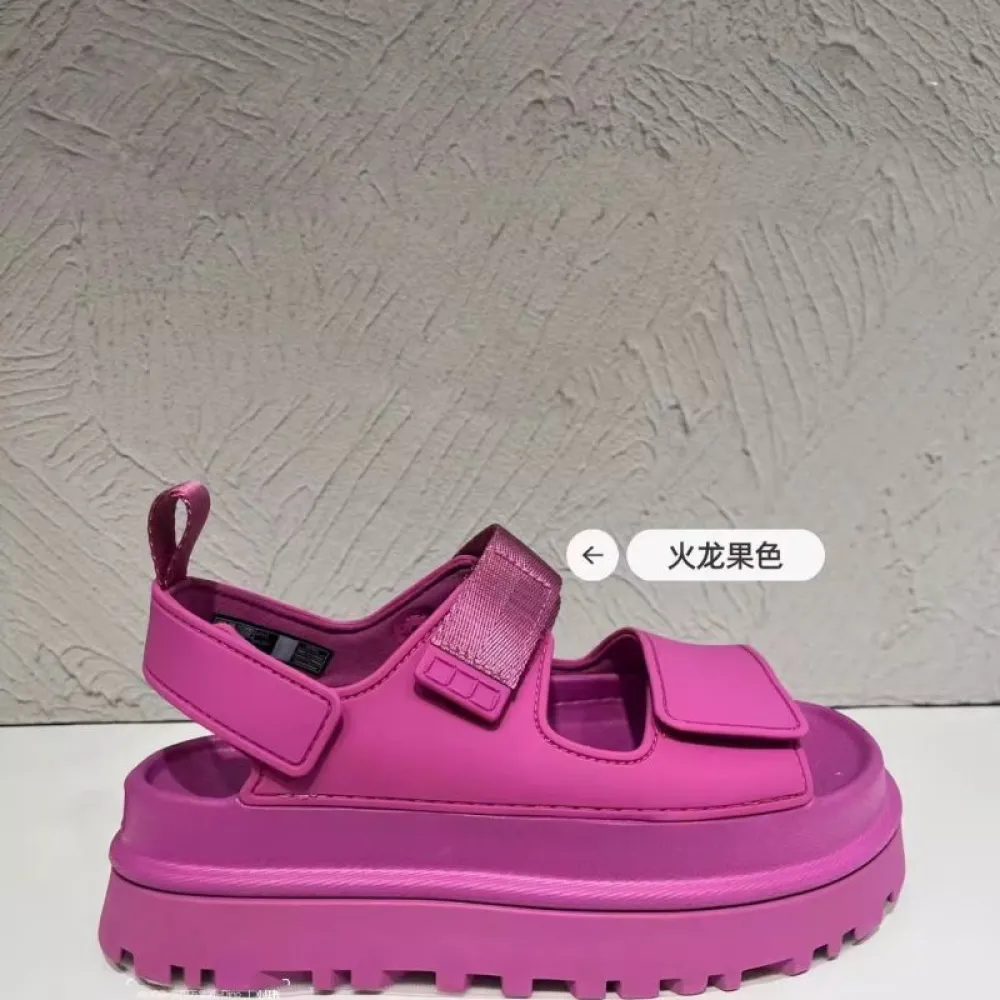 2024 Primavera e l'estate Nuovo stile Velcro Piattaforma con suola spessa Altezza maggiore, ultraleggero, confortevole e versati