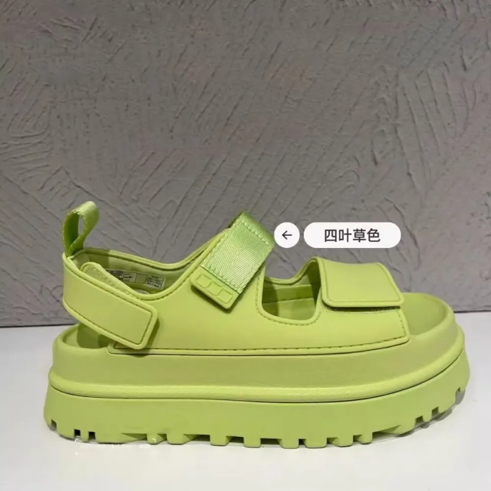 2024 Primavera e l'estate Nuovo stile Velcro Piattaforma con suola spessa Altezza maggiore, ultraleggero, confortevole e versati