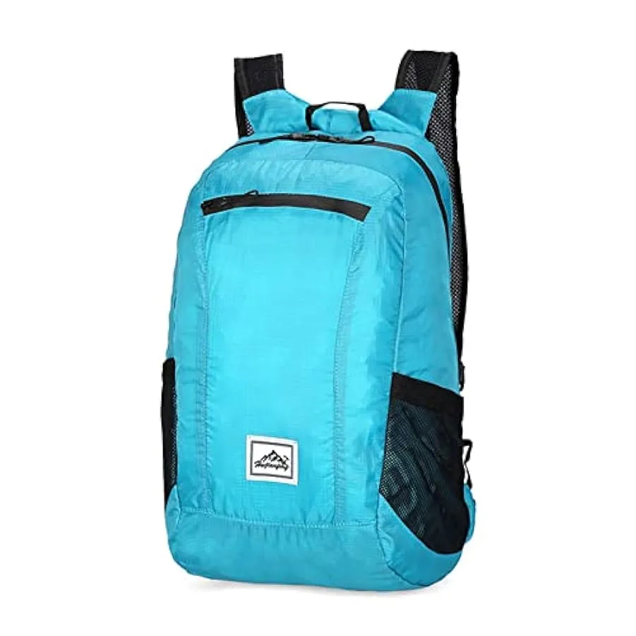 20L Zaino Pieghevole Ultraleggero Resistente all’Acqua e allo Strappo per Campeggio all’Aperto a Piedi in Viaggio Vacanza in Bic