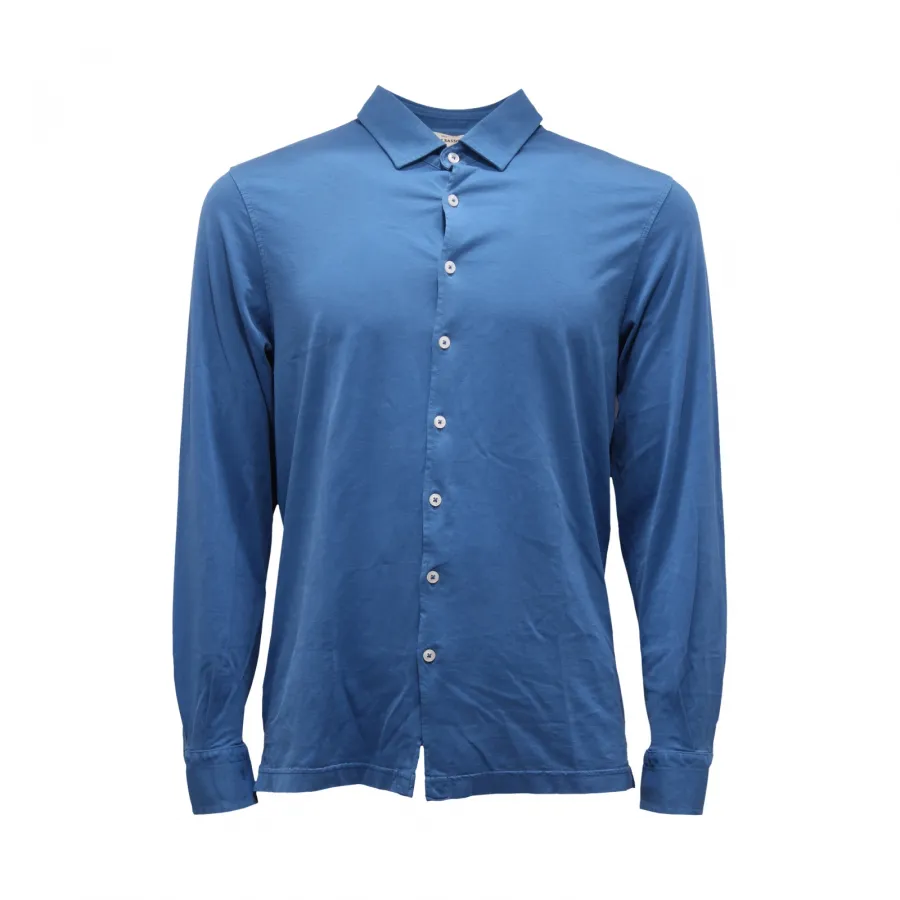 4916AS camicia uomo GRAN SASSO man shirt blue