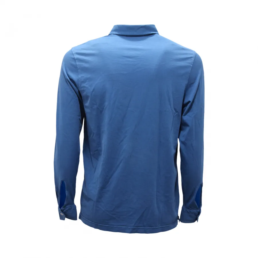 4916AS camicia uomo GRAN SASSO man shirt blue