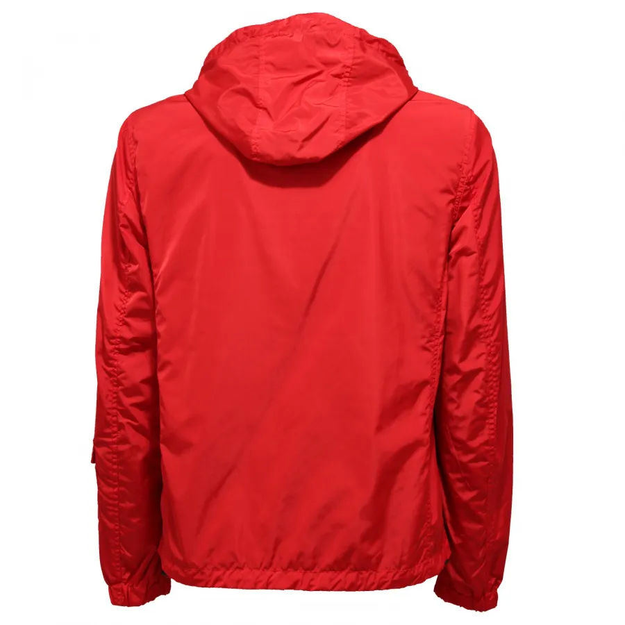 5438J giubbotto antivento uomo GAUDI' JEANS red   jacket man