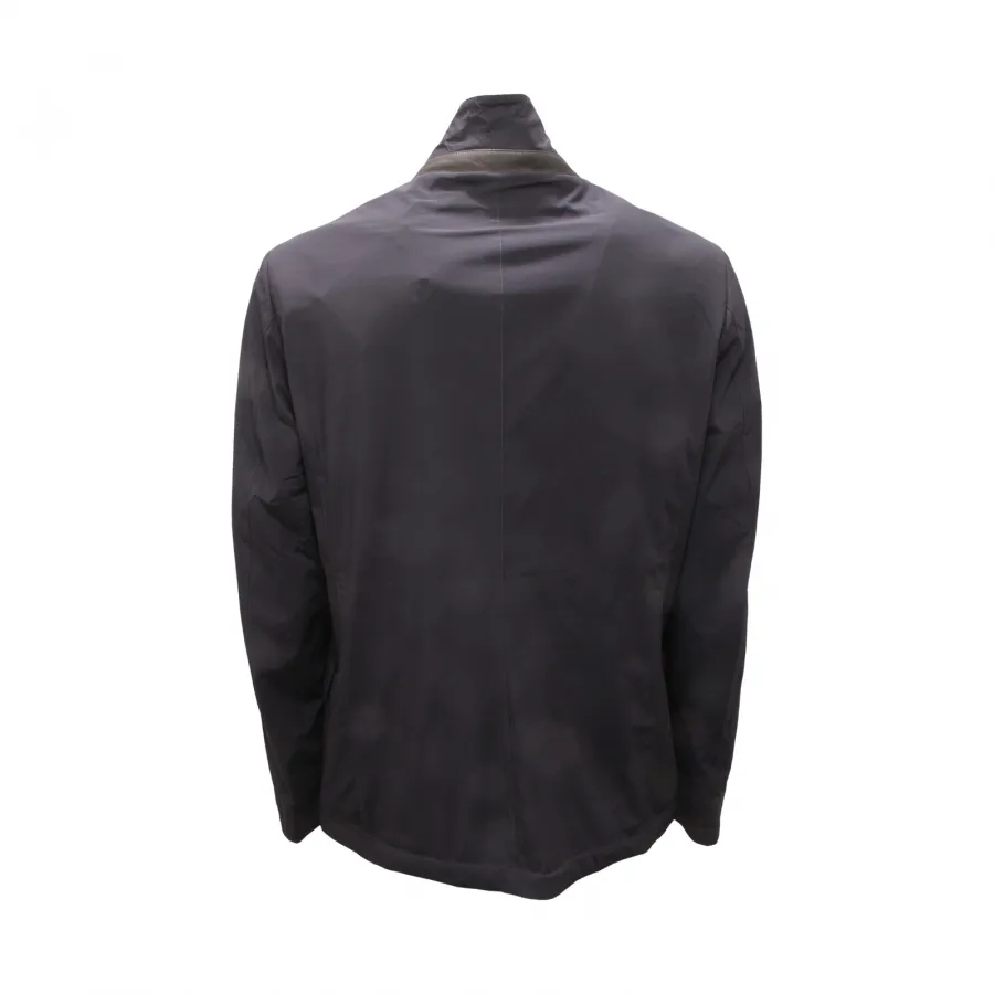8685AS giubbotto antivento uomo MOORER TEBALDO man jacket blue