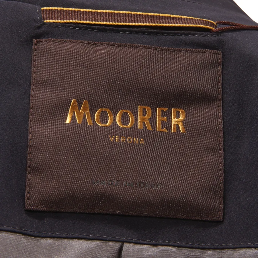 8685AS giubbotto antivento uomo MOORER TEBALDO man jacket blue