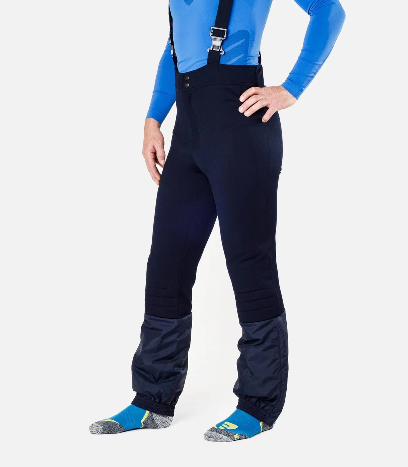 AUTRANS- Uomo Pantaloni Oldschool da sci in lana