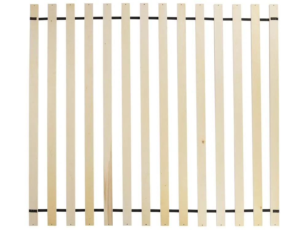 Bed Boucle ROISEL 180 x 200 cm (EU Super King) Cream