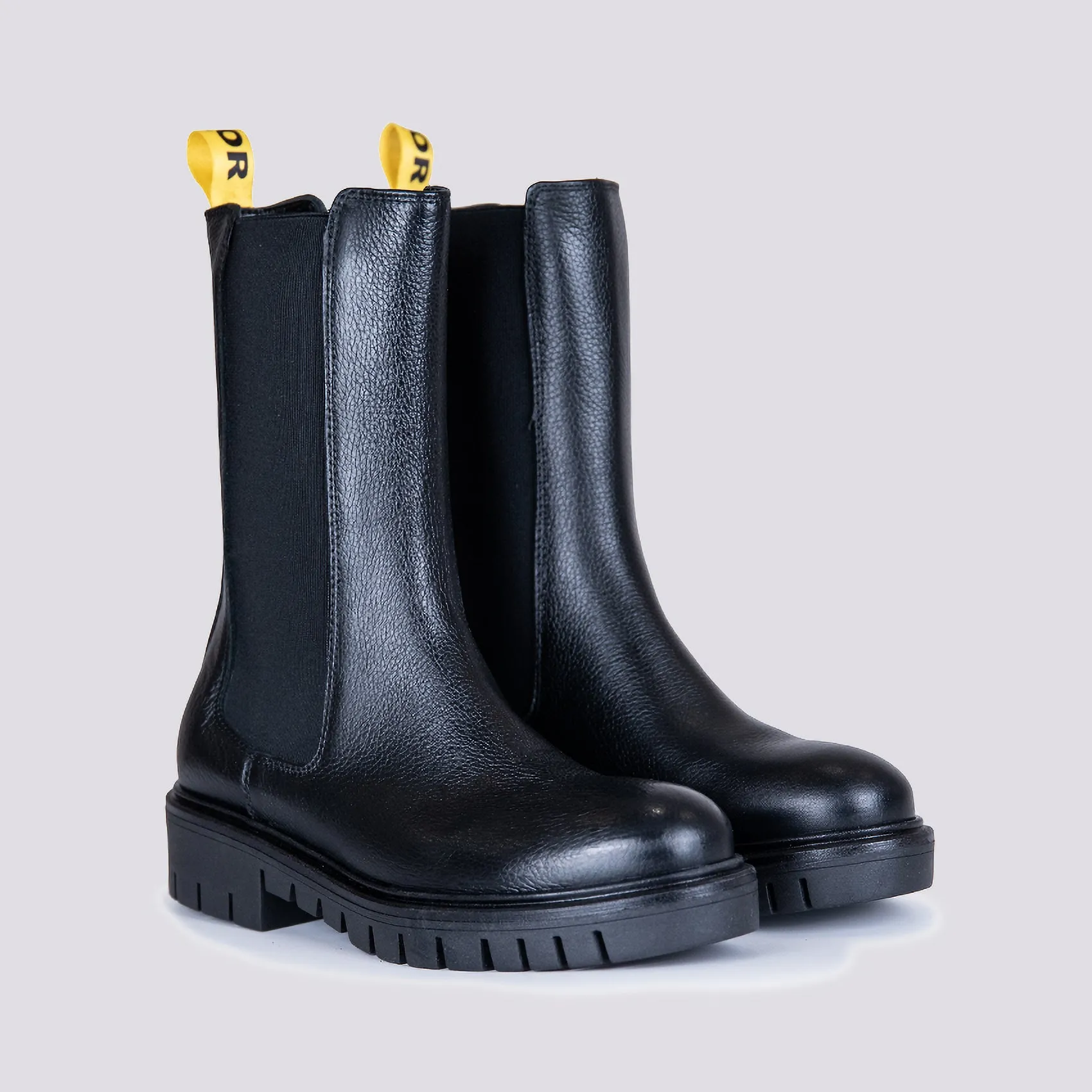 BIKER BiMOR IN PELLE NERO