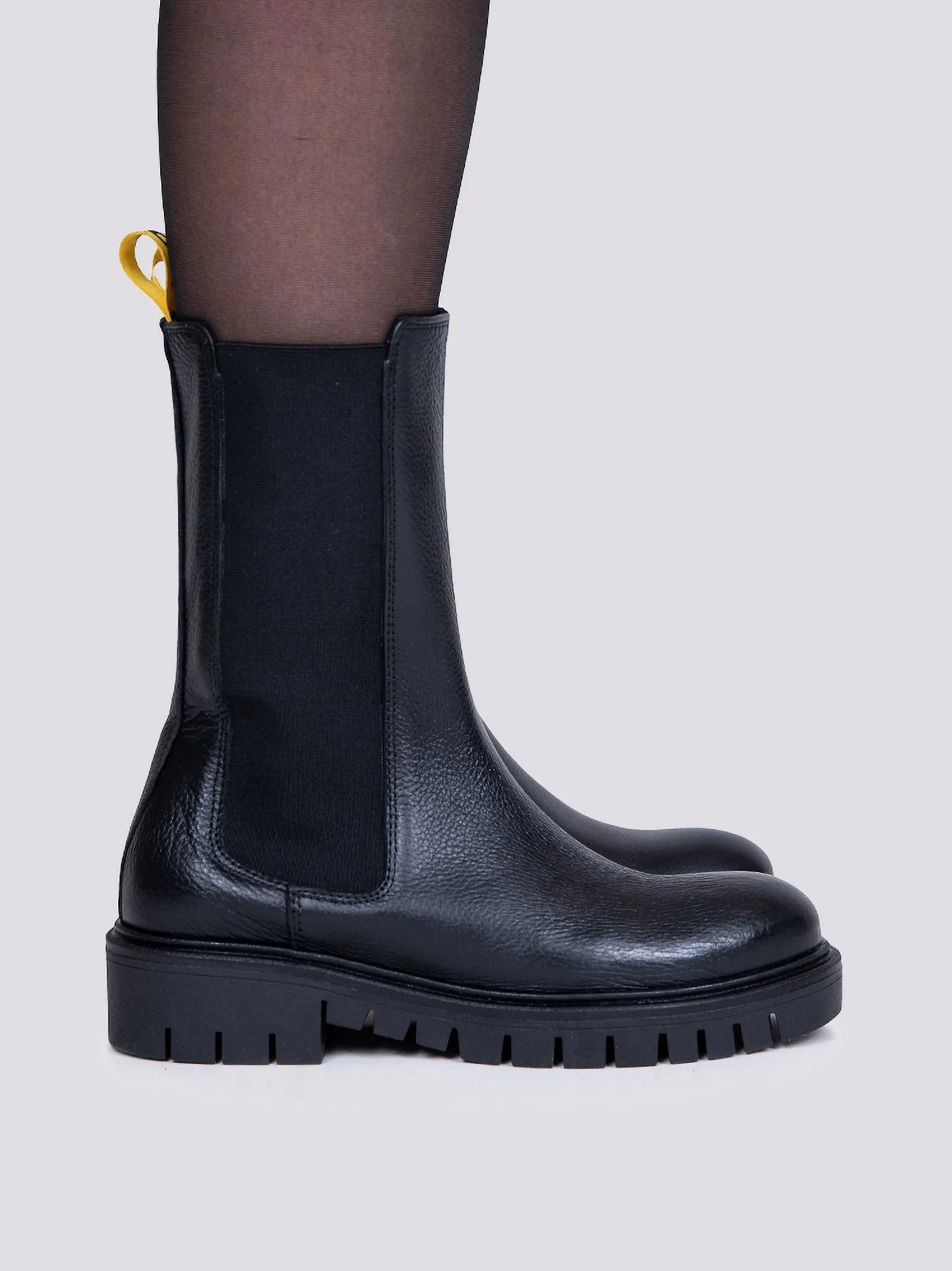 BIKER BiMOR IN PELLE NERO