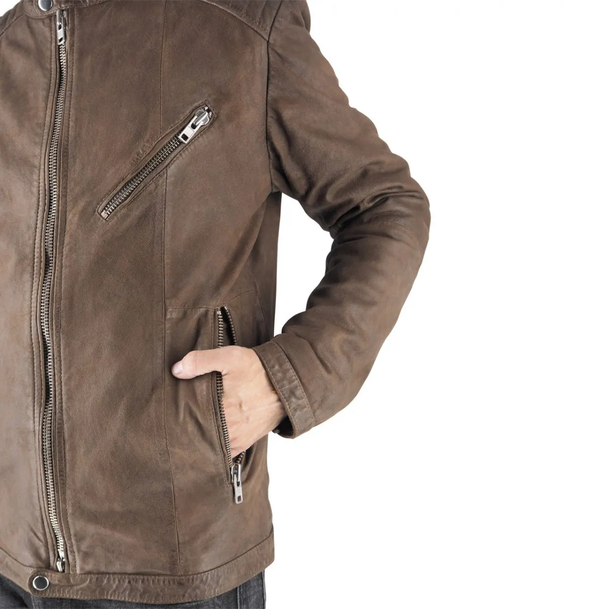 Biker In Pelle