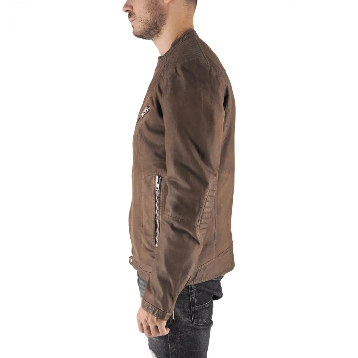Biker In Pelle