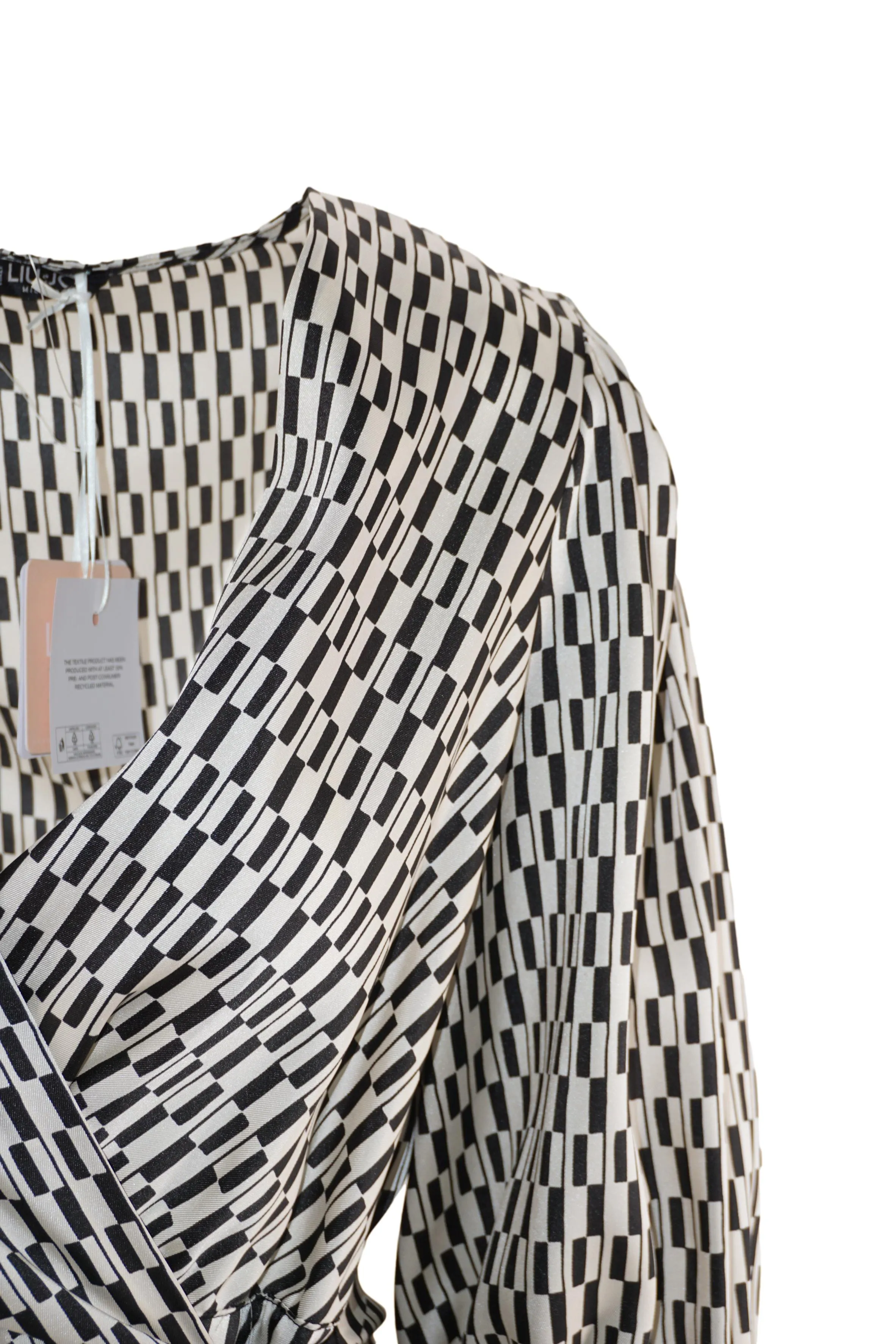 Blouse with Pattern / Black