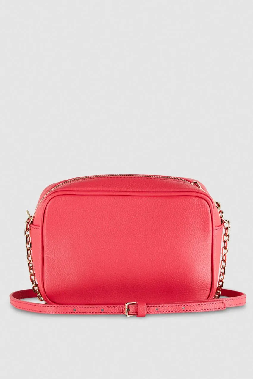 Borsa con tracolla in pelle patrizia pepe