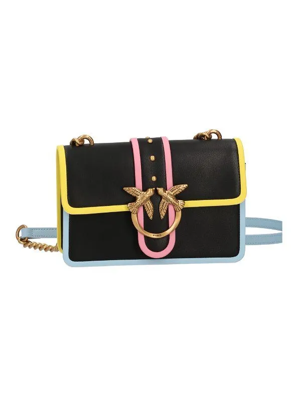 BORSA "LOVE ONE MINI" CON PROFILI MULTICOLOR