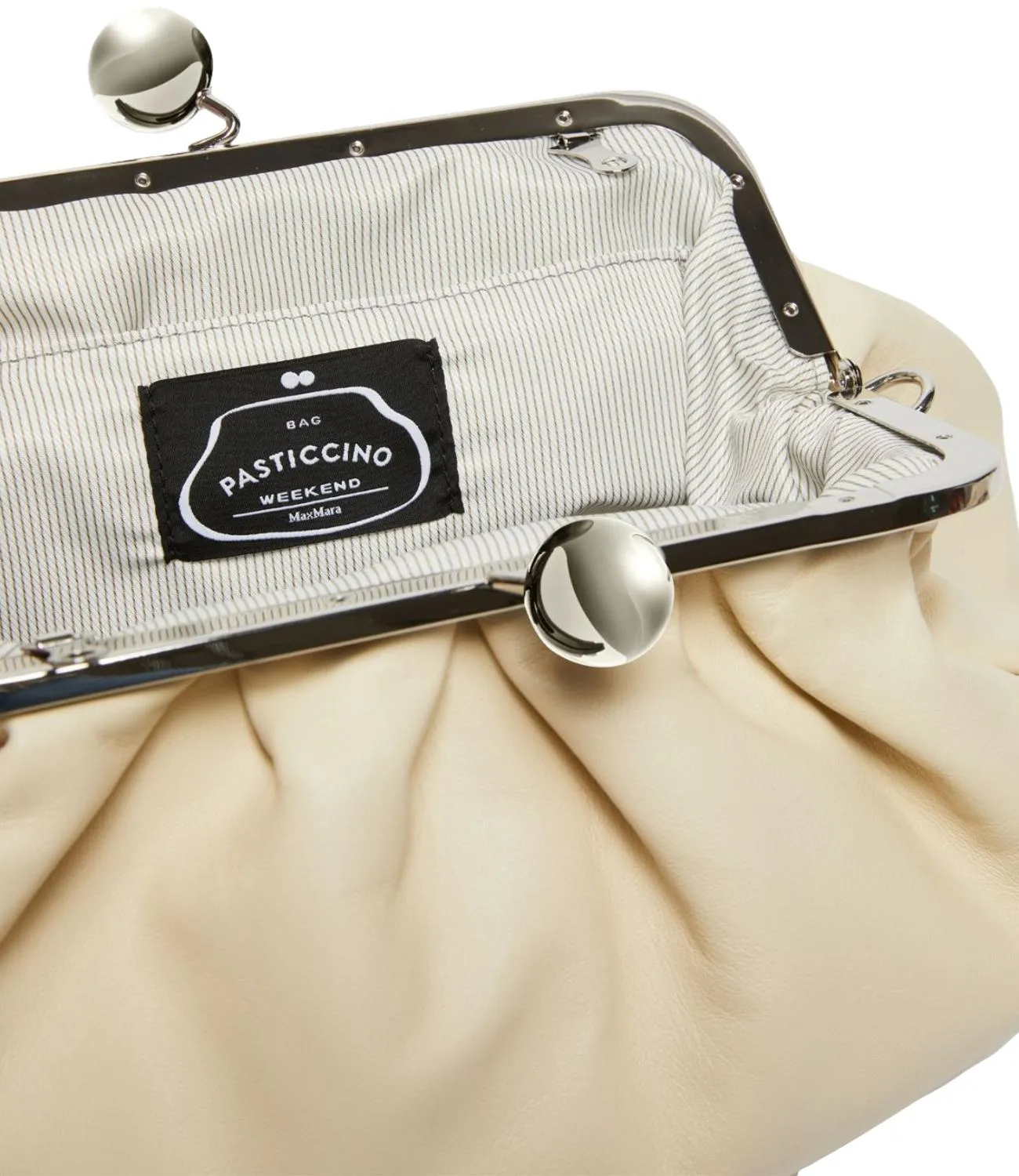Brand MAX MARA Accessori Weekend borsa CUBICO avorio donna