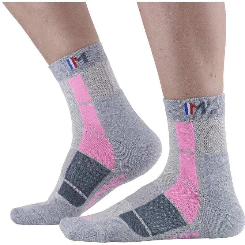 Calzini Monnet Mid Air (rosa grigio)