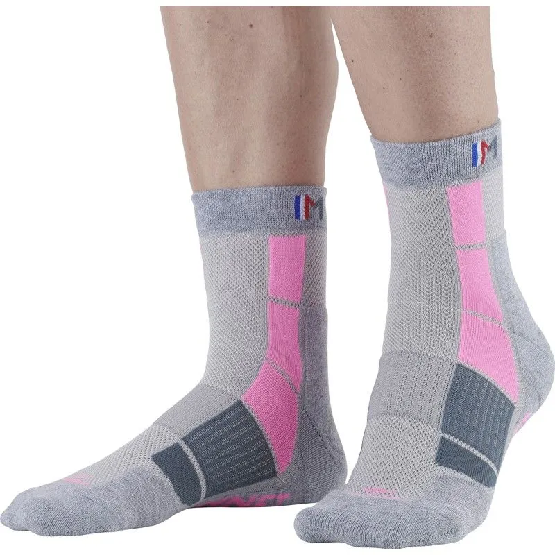 Calzini Monnet Mid Air (rosa grigio)