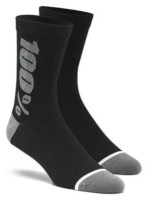 Calzini Performance 100% lana Merino Rythym Neri / Grigi