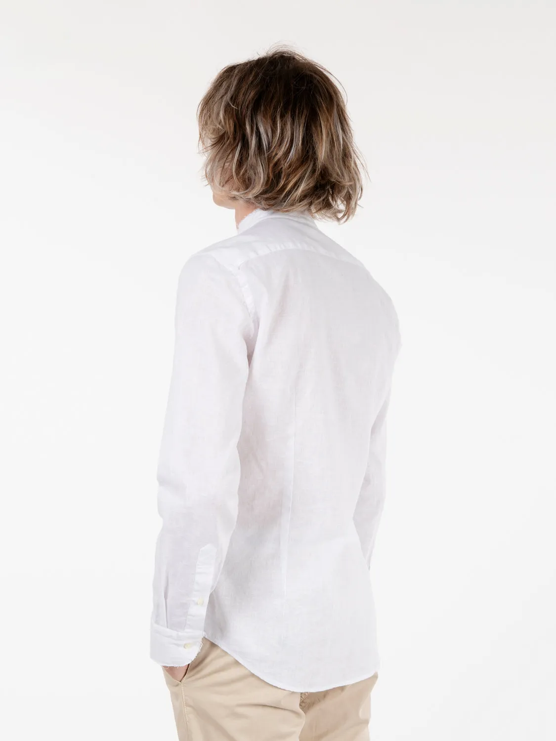 Camicia alla coreana white
