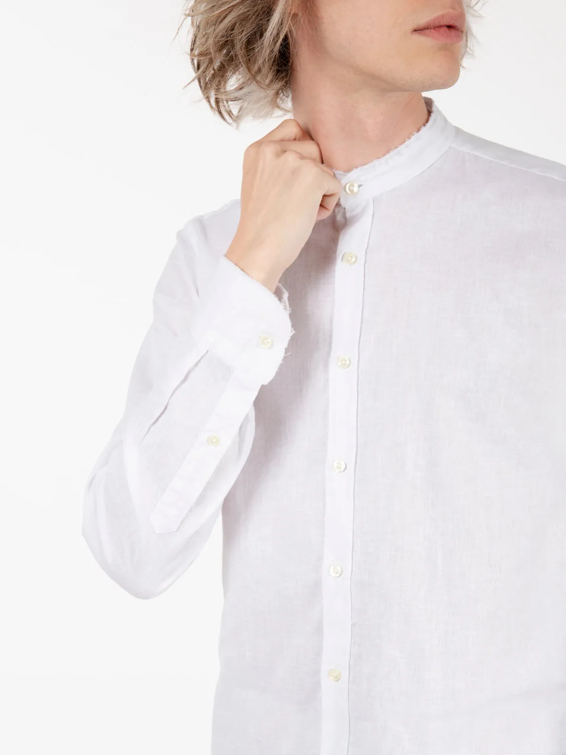 Camicia alla coreana white