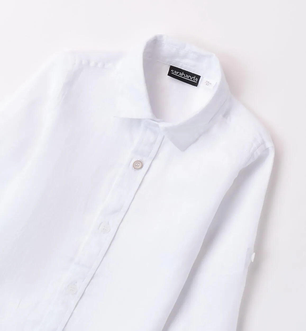 Camicia lino bambino