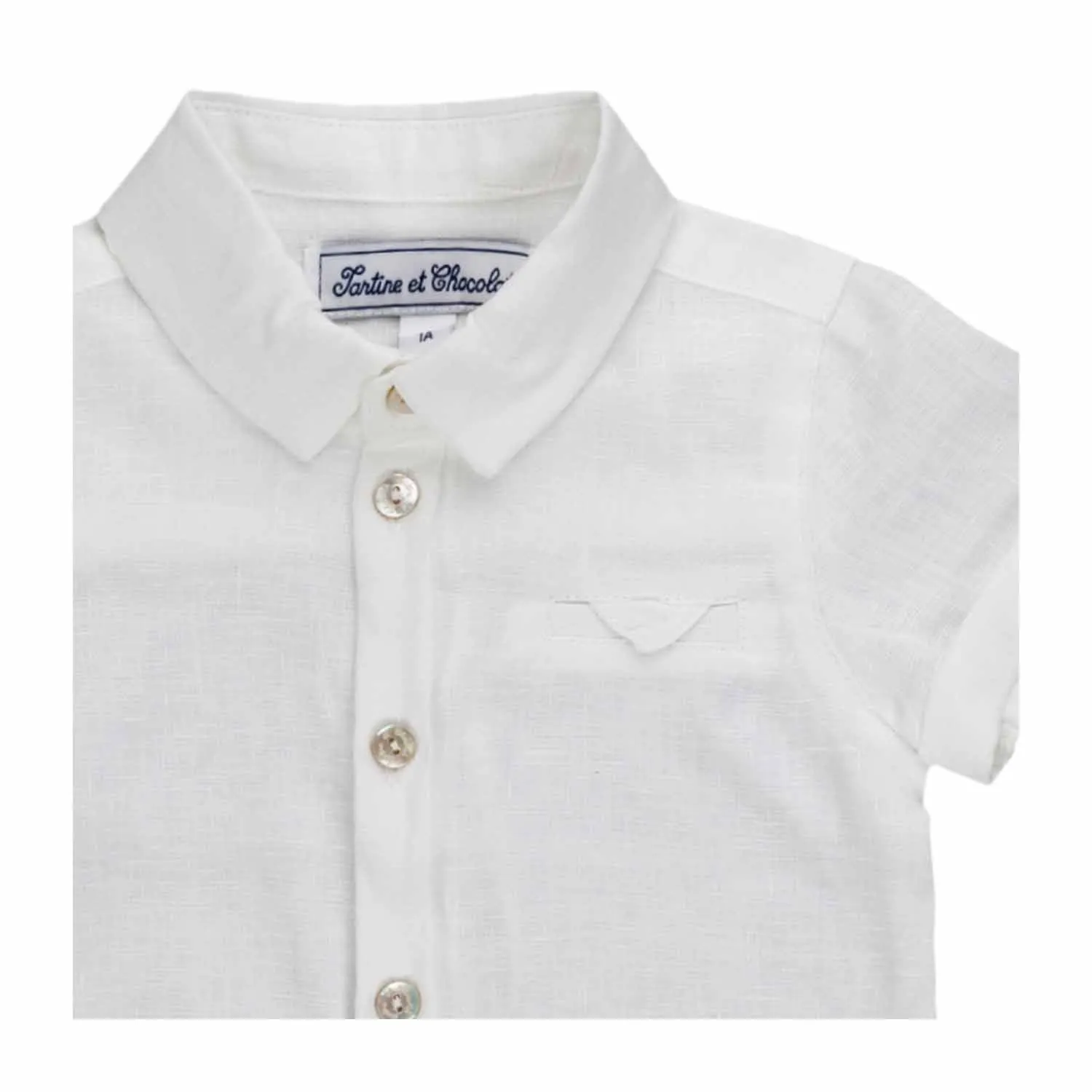 Camicia Lino Neonato