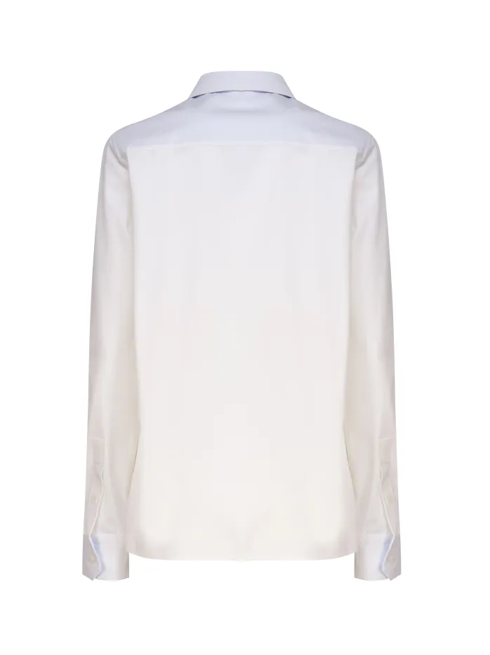 CAMICIA REALIZZATA IN TWILL DI COTONE DI PESO MEDIO