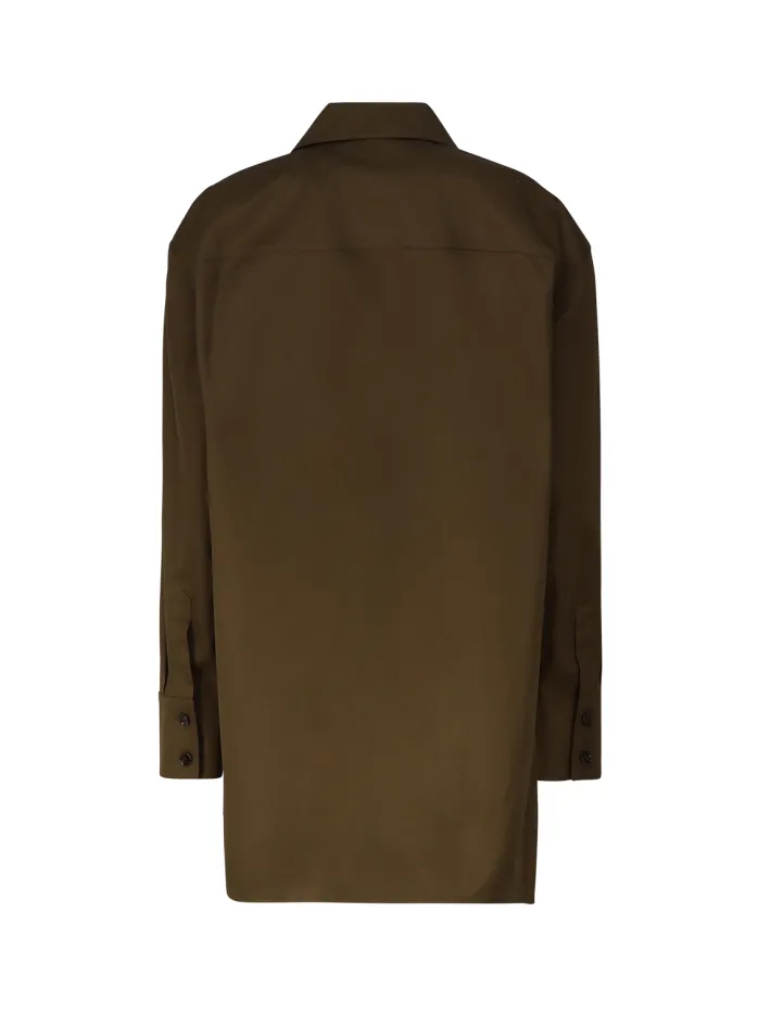 CAMICIA SAHARIANA IN COTONE BIOLOGICO