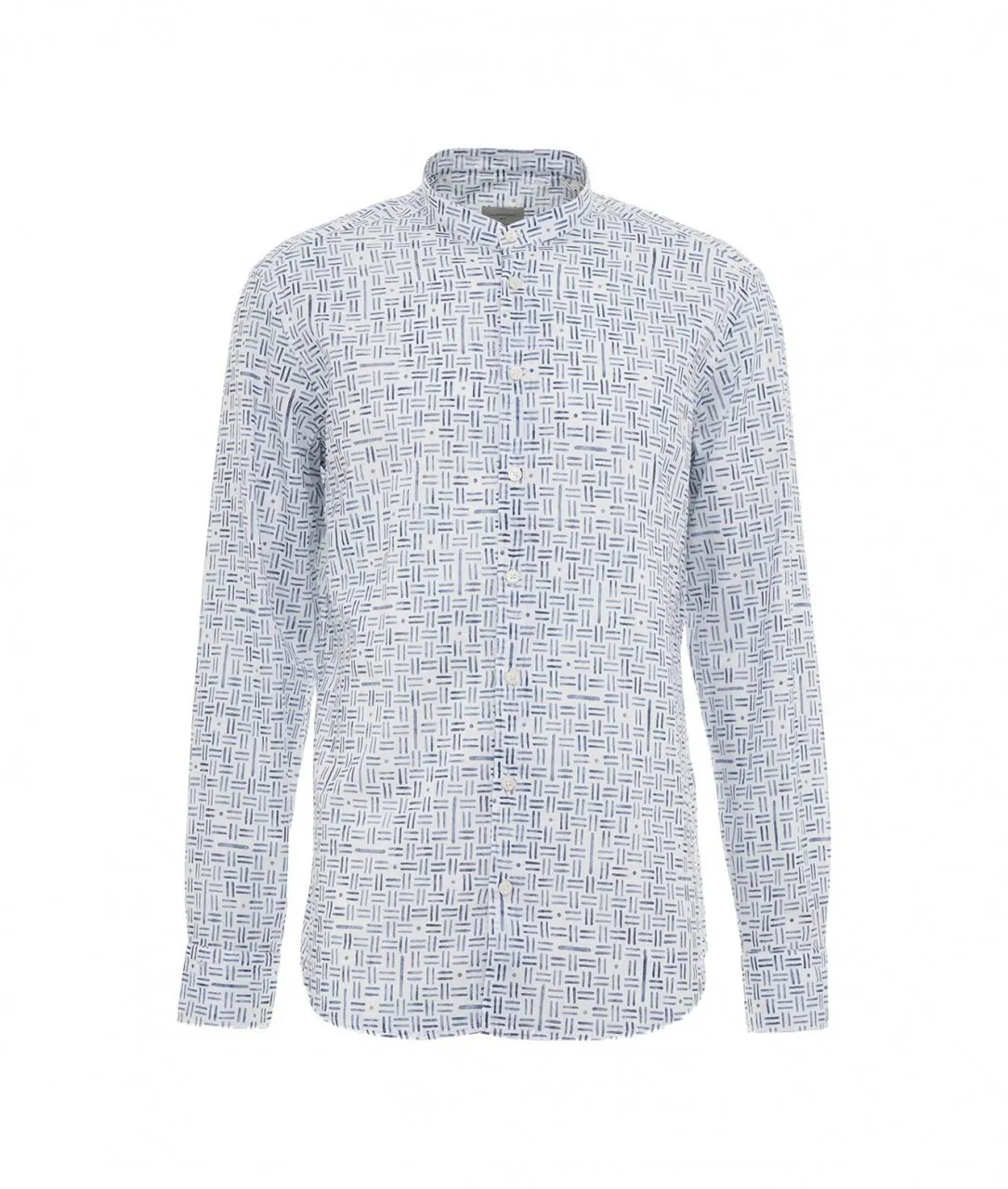 Camicia Simo in lino bianco bianco