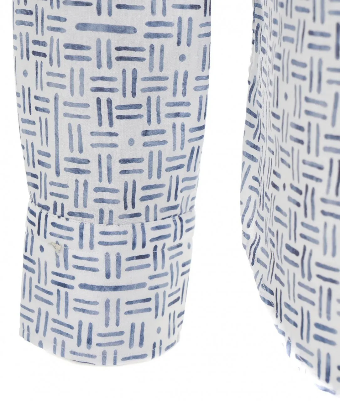 Camicia Simo in lino bianco bianco