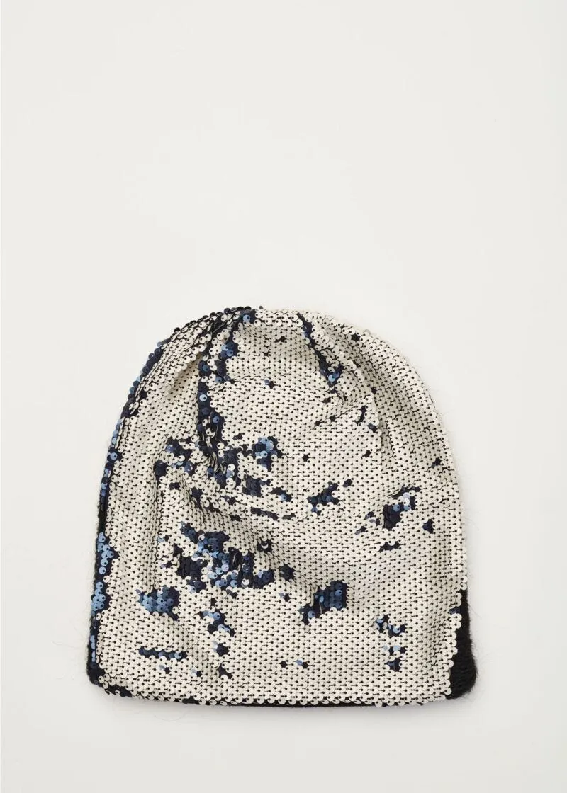 Cappello con paillette