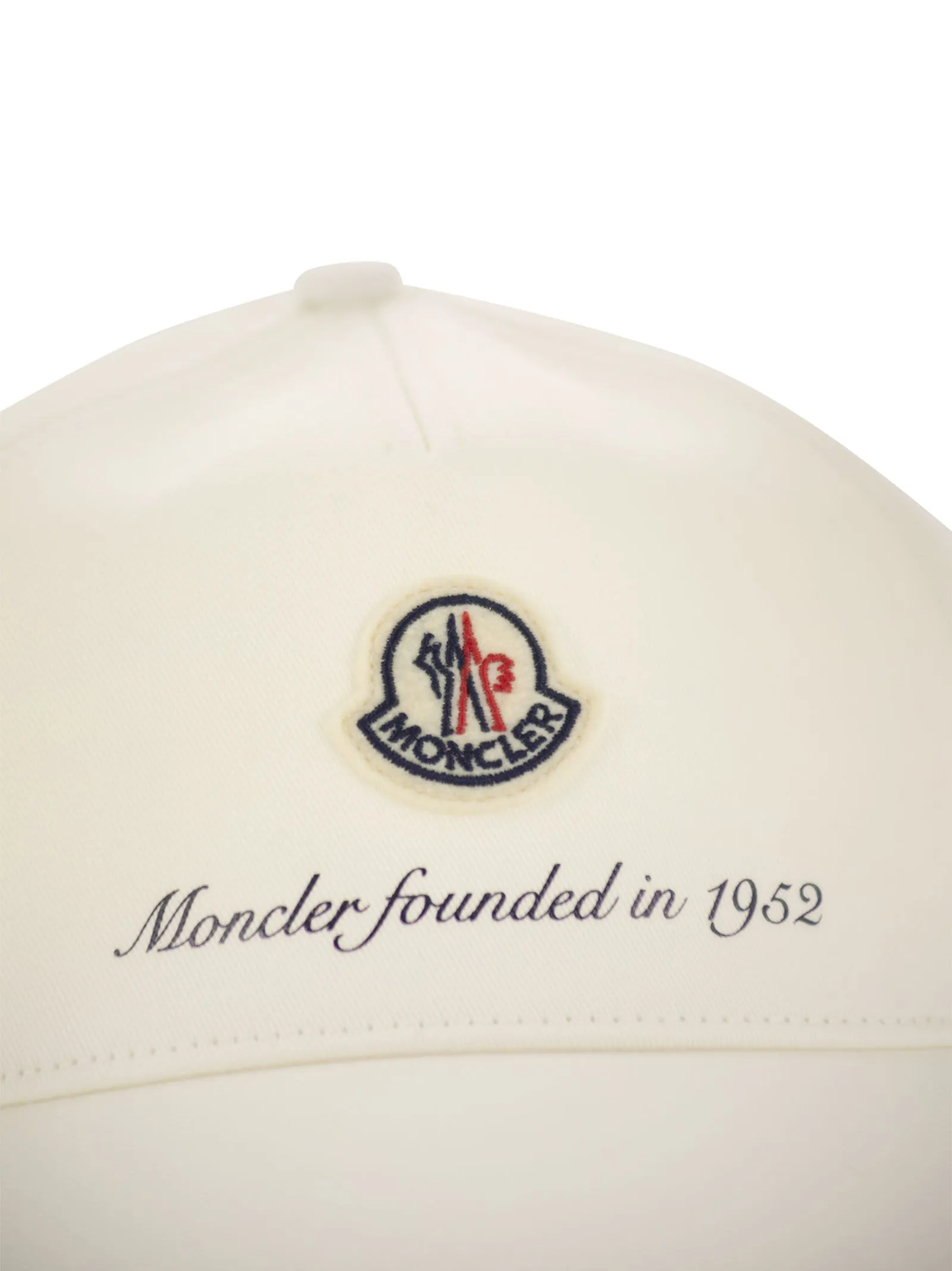 Cappello da baseball in gabardine