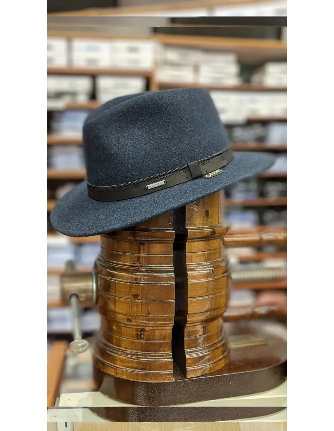 Cappello in lana Gore Blu Mod Bergamo BGT