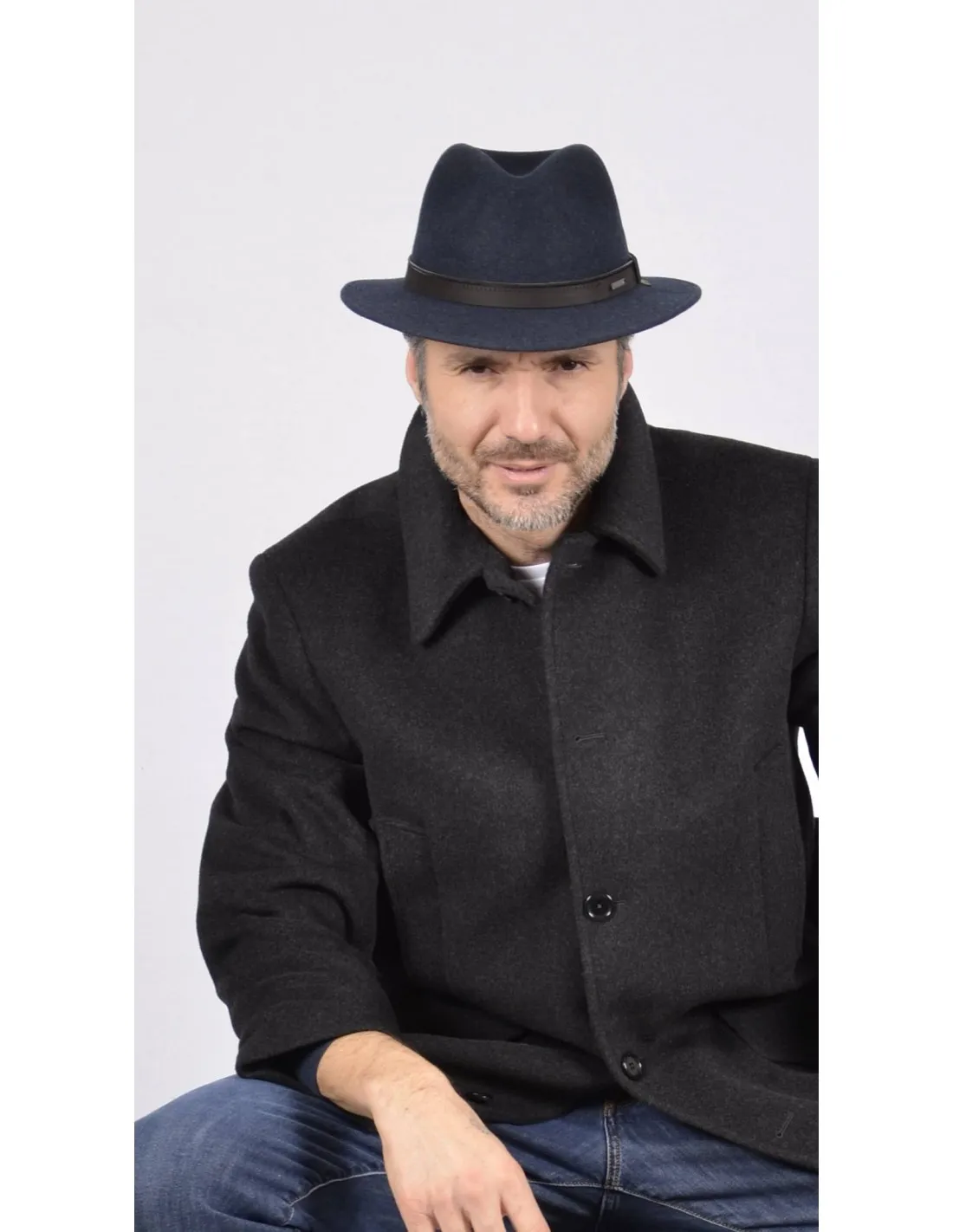 Cappello in lana Gore Blu Mod Bergamo BGT