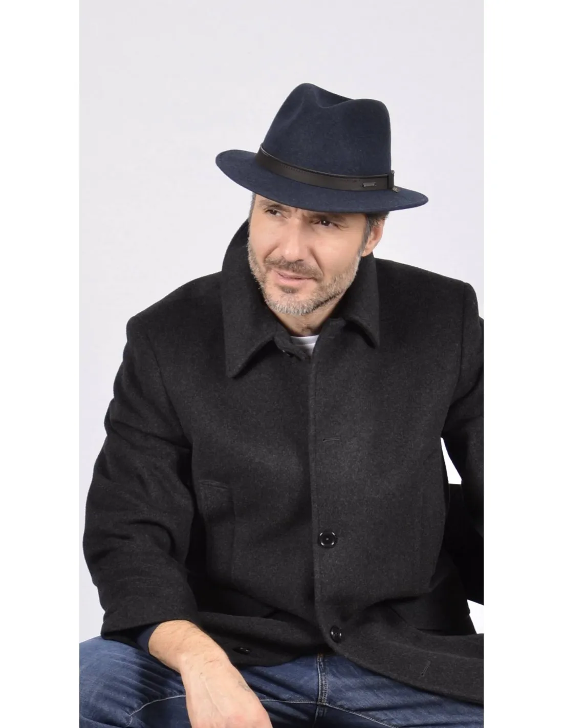 Cappello in lana Gore Blu Mod Bergamo BGT