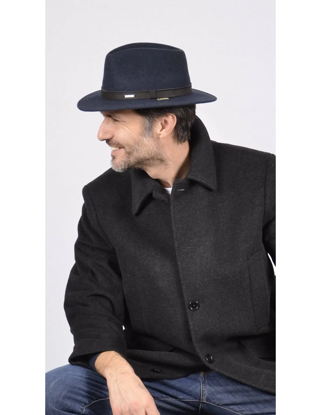 Cappello in lana Gore Blu Mod Bergamo BGT