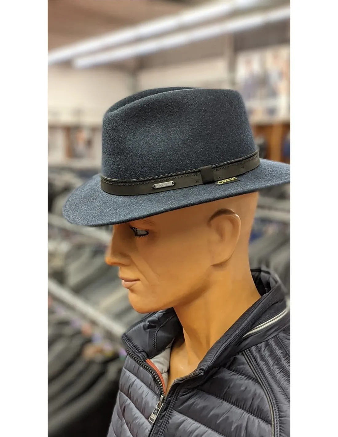 Cappello in lana Gore Blu Mod Bergamo BGT