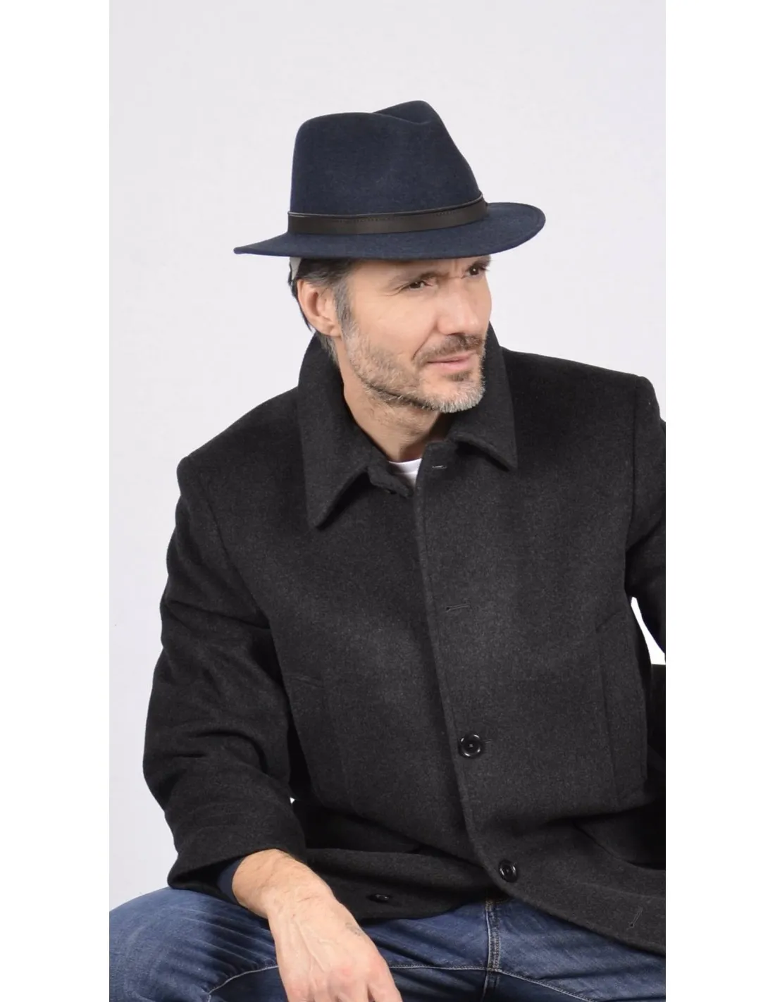 Cappello in lana Gore Blu Mod Bergamo BGT