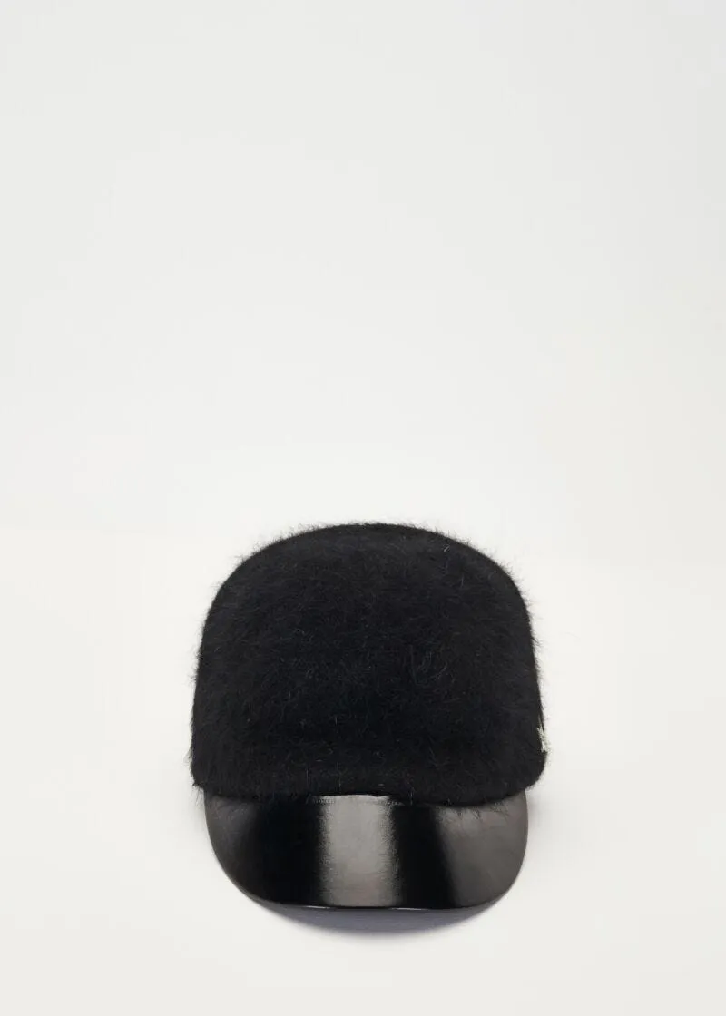 Cappello in misto angora