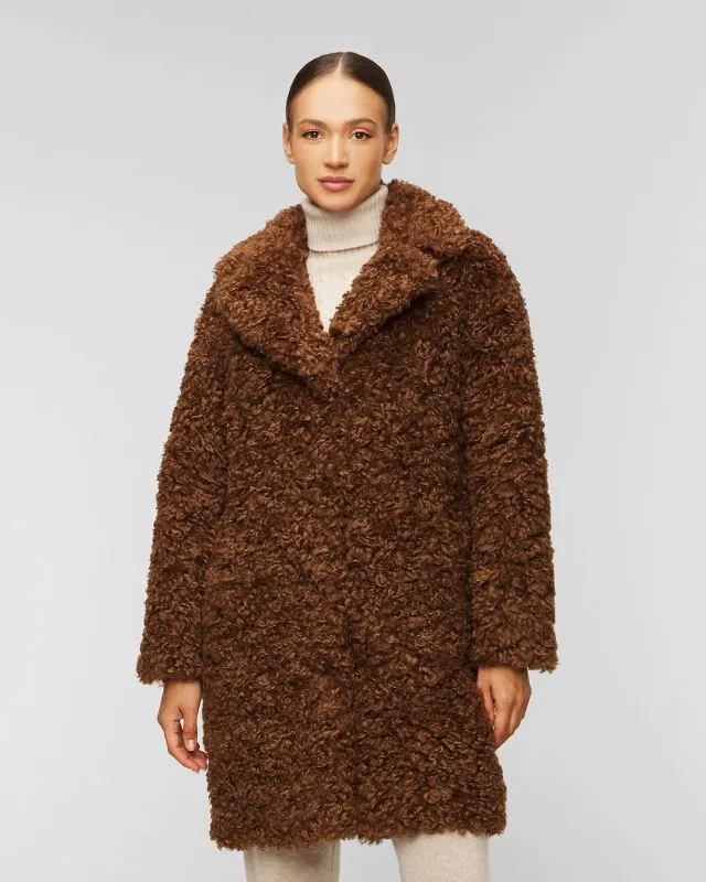 Cappotto in pelliccia da donna Stand Studio Camille Cocoon