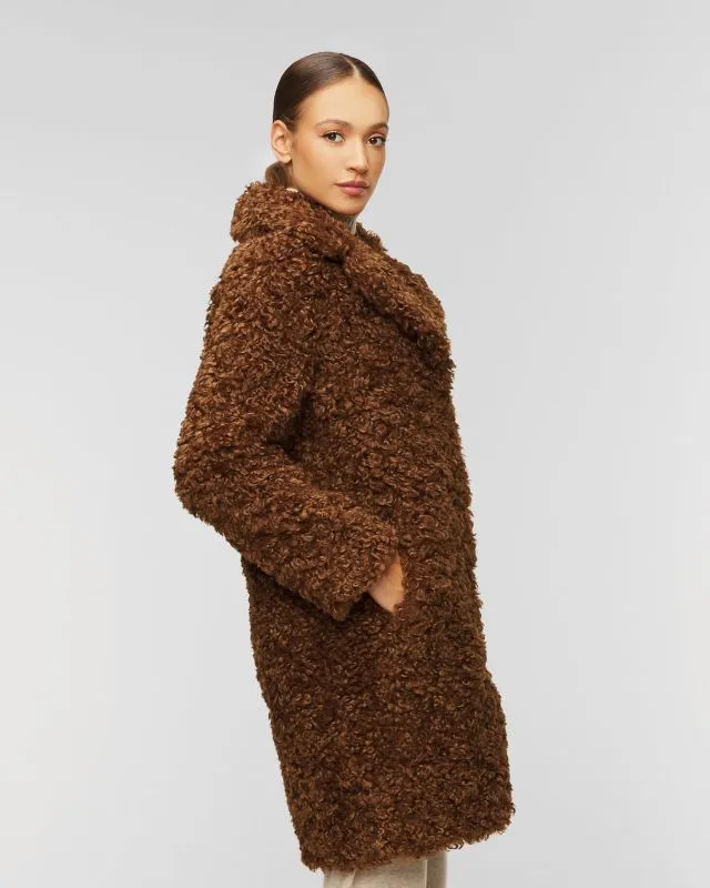 Cappotto in pelliccia da donna Stand Studio Camille Cocoon