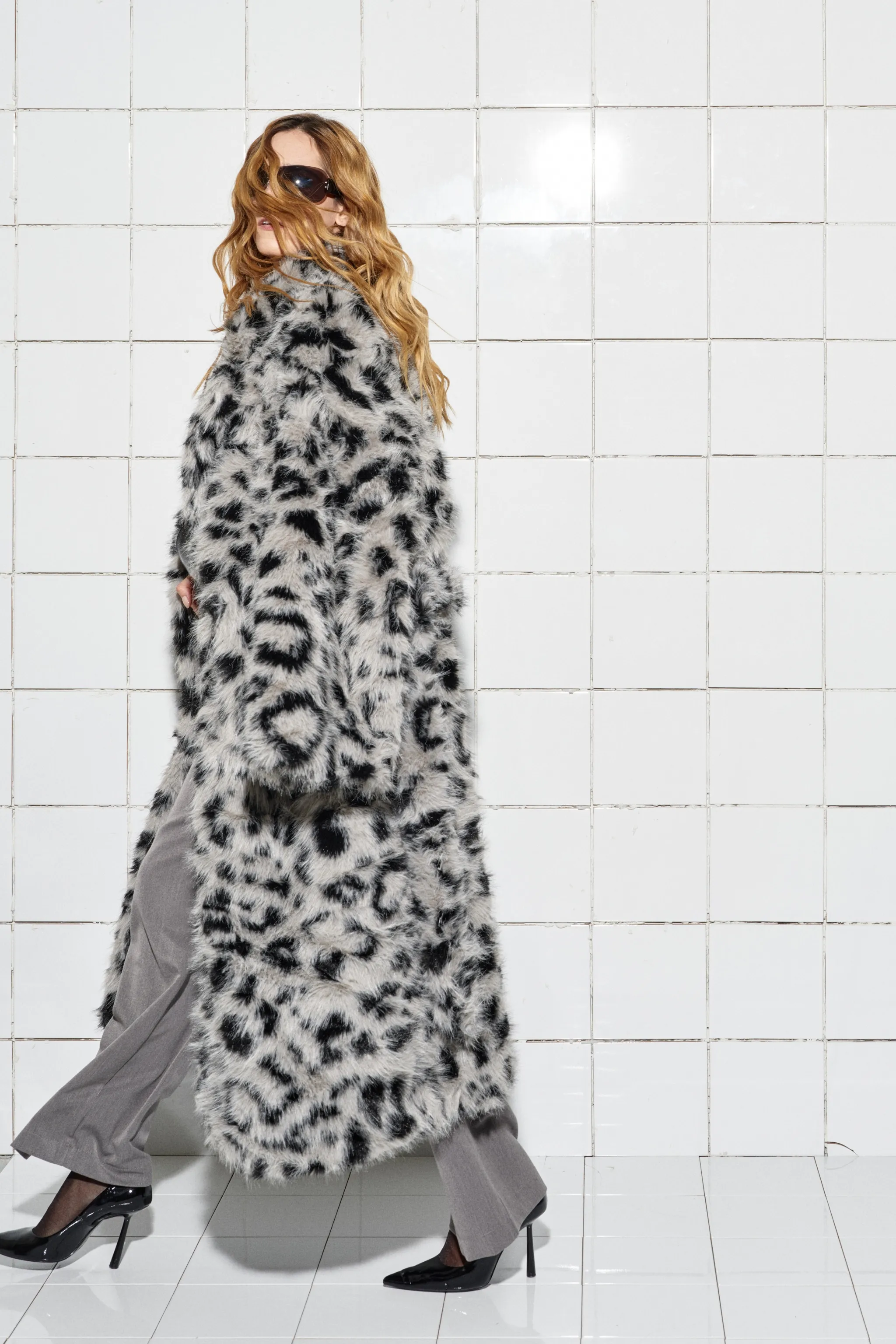 CAPPOTTO IN PELLICCIA SINTETICA