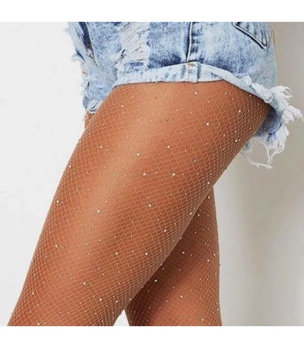 Collant rete strass 2