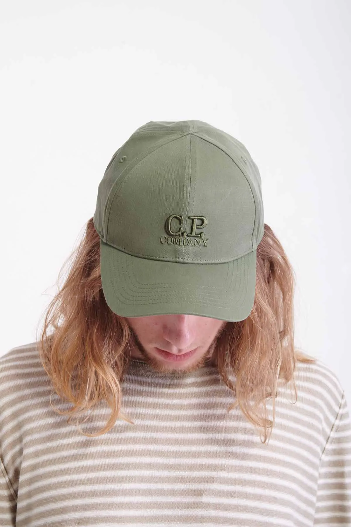 C.P.COMPANY Cappello da Baseball in Gabardine
