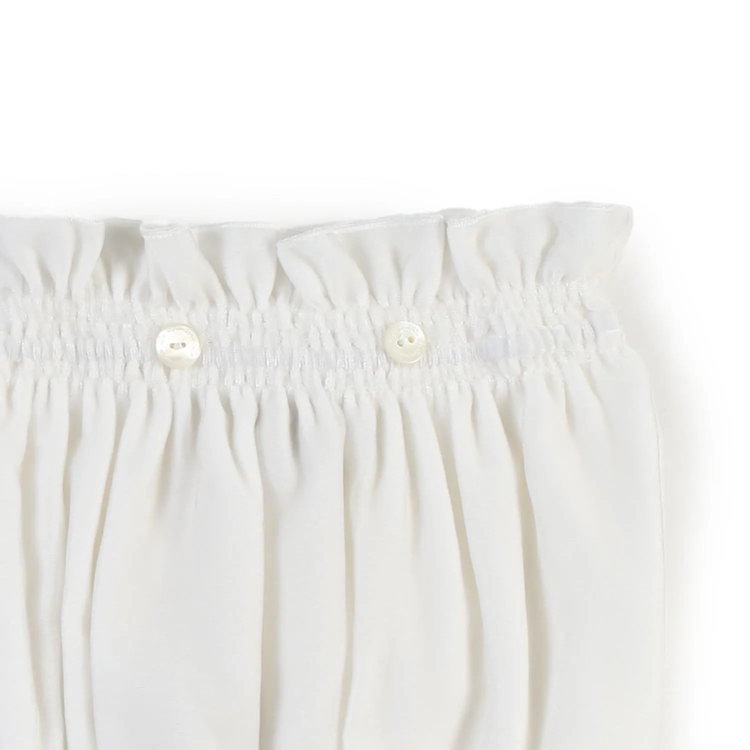 Culotte Velluto La Stupenderia Bianca Bimba