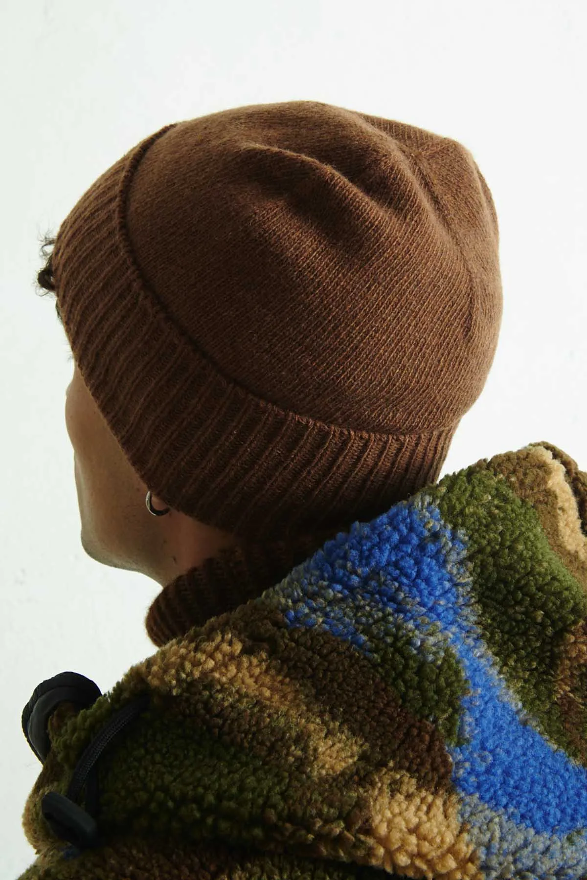 DONDUP Berretto in cashmere con risvolto