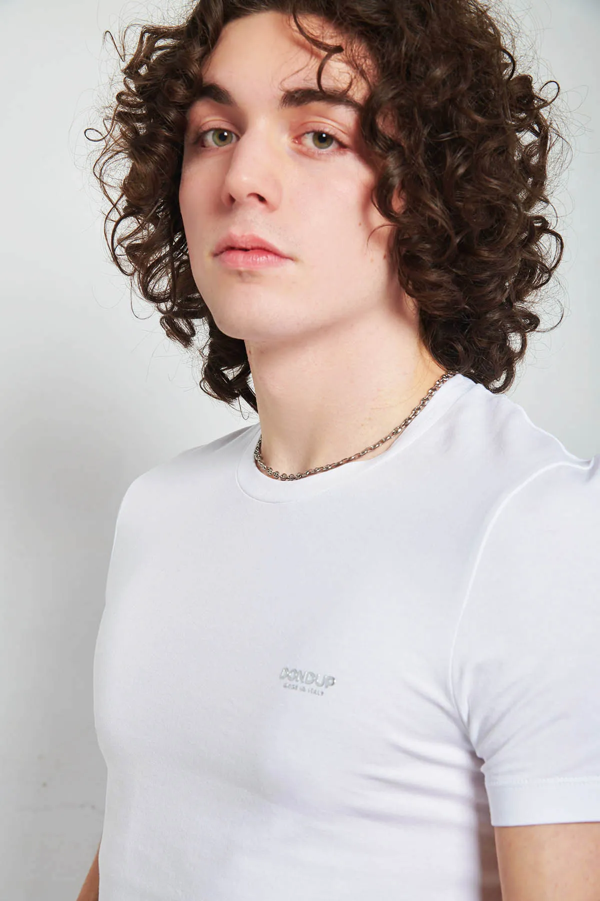 DONDUP T-shirt slim in jersey stretch